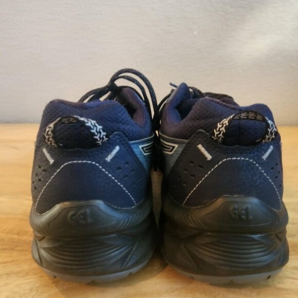 ASICS Gel-Venture 8 Shoes Mens Size 9.5 Blue Black Trail Running Mesh 1011B486 main image 8